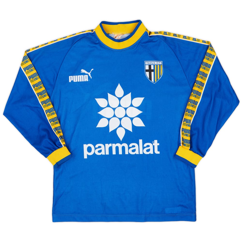 1995-97 Parma Puma Training L/S Shirt - 7/10 - (XS)