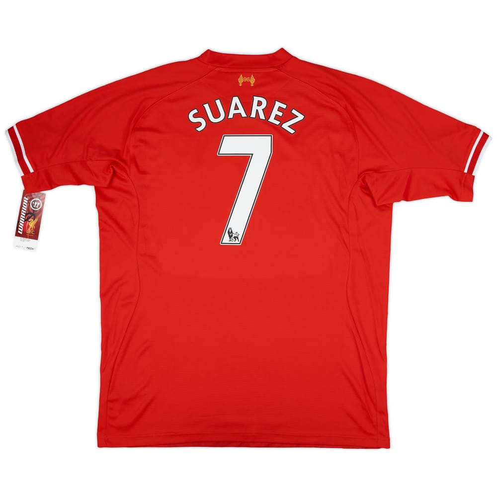 2013-14 Liverpool Home Shirt Suarez #7 (XXL)