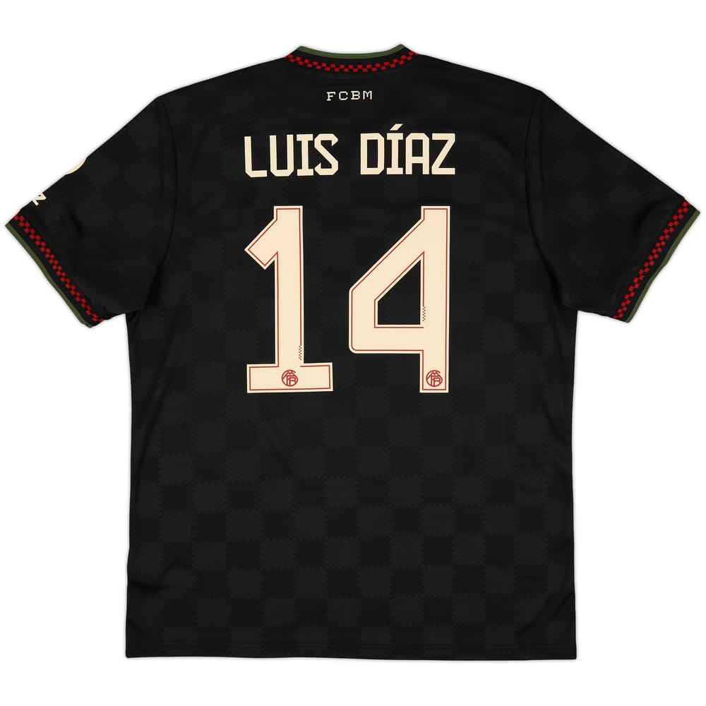 2025-26 Bayern Munich Third Shirt Luis Diaz #14