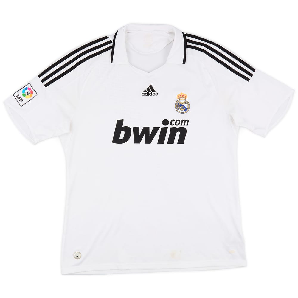 2008-09 Real Madrid Home Shirt - 5/10 - (XL)
