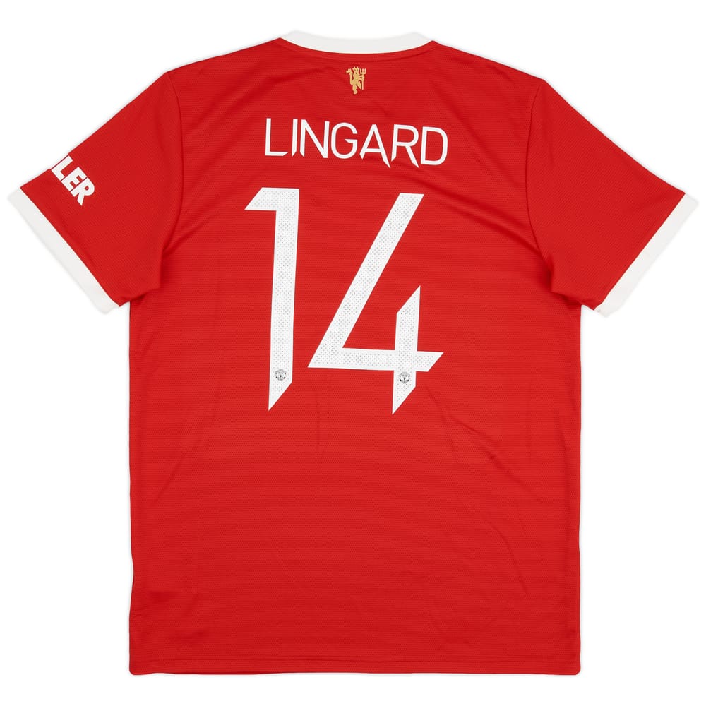 2021-22 Manchester United Home Shirt Lingard #14 (L)