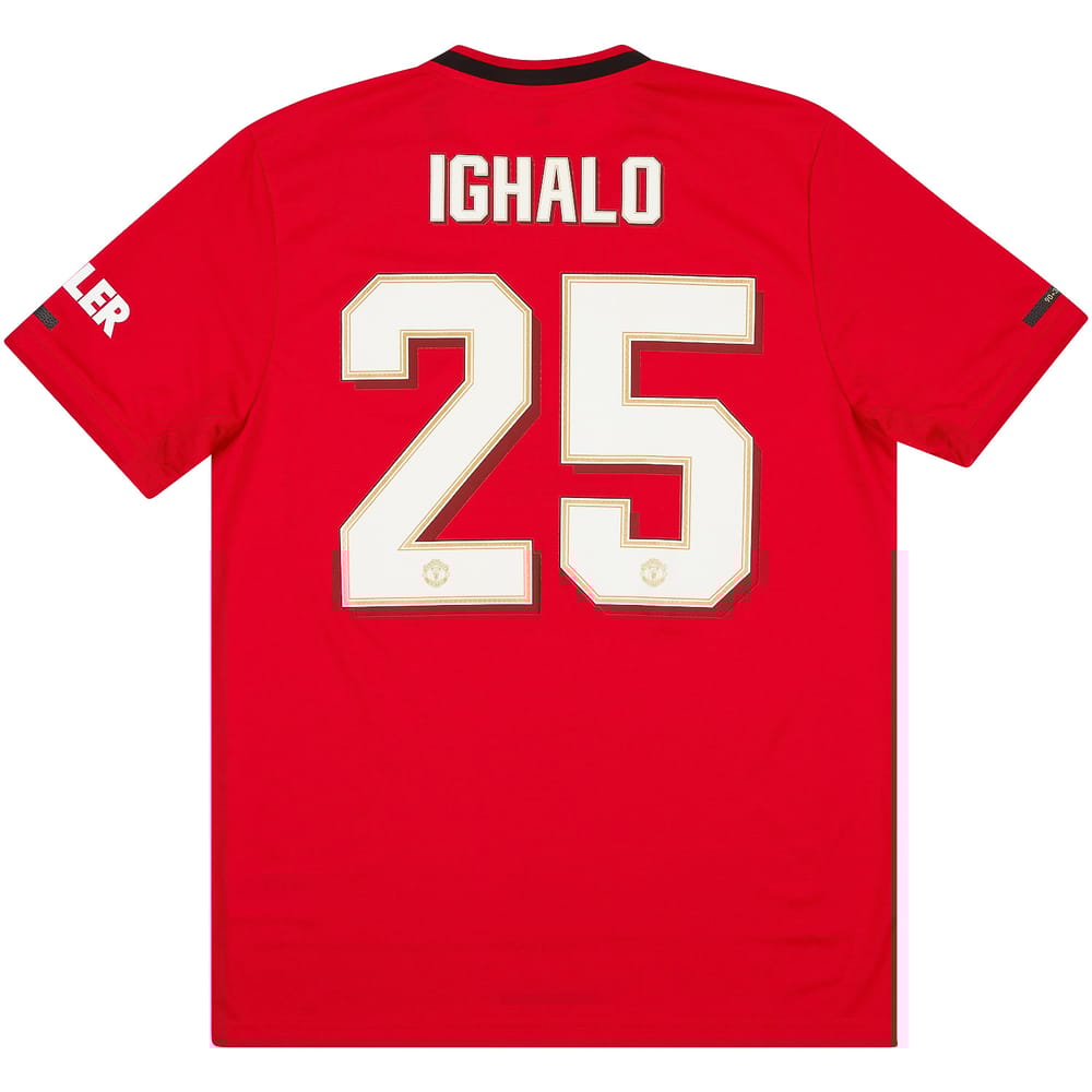 2019-20 Manchester United Home Shirt Ighalo #25