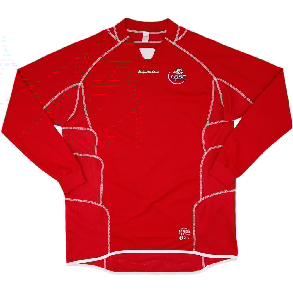 2003-04 Lille Home L/S Shirt - 8/10 - (XL)
