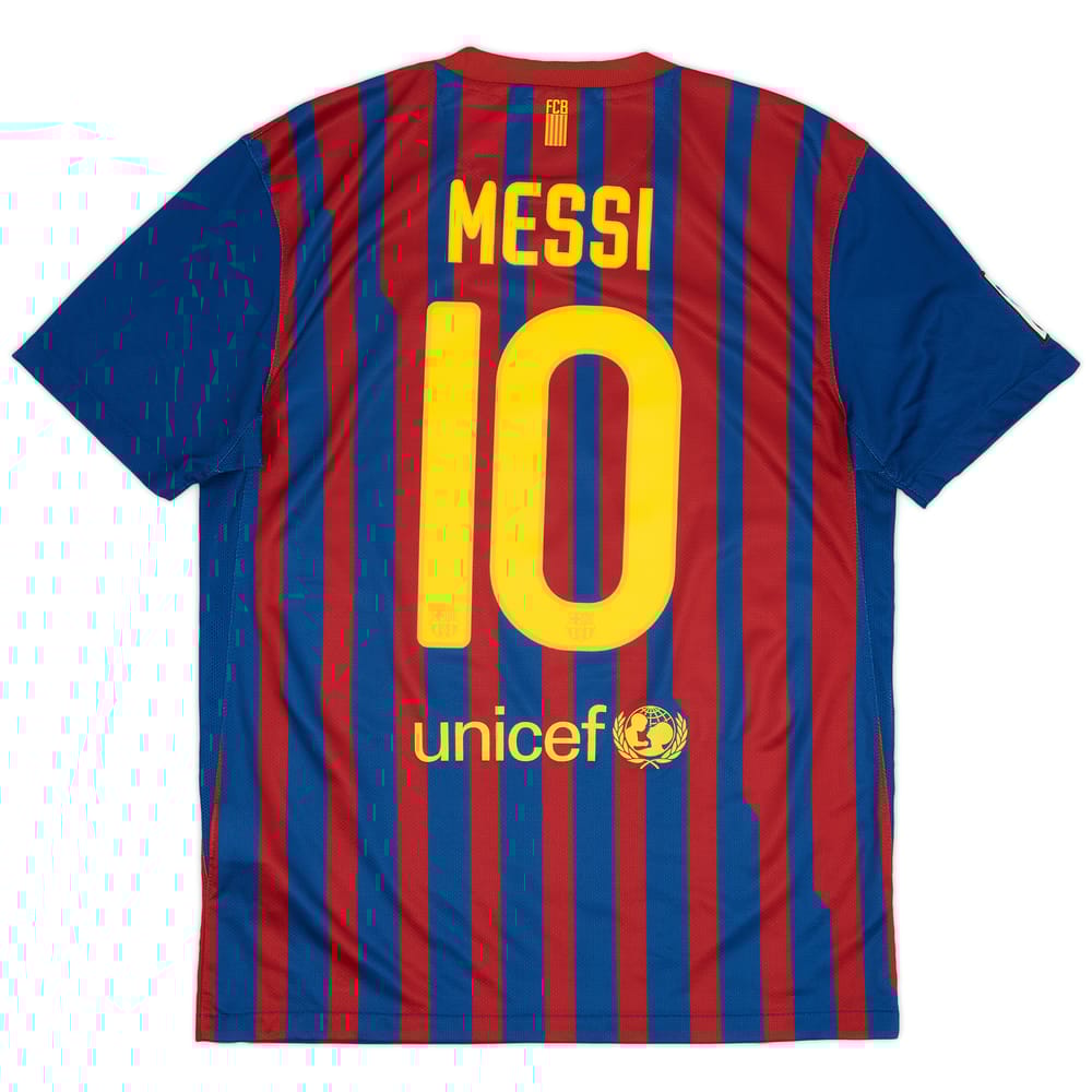 2011-12 Barcelona Home Shirt Messi #10 - 8/10 - (M)