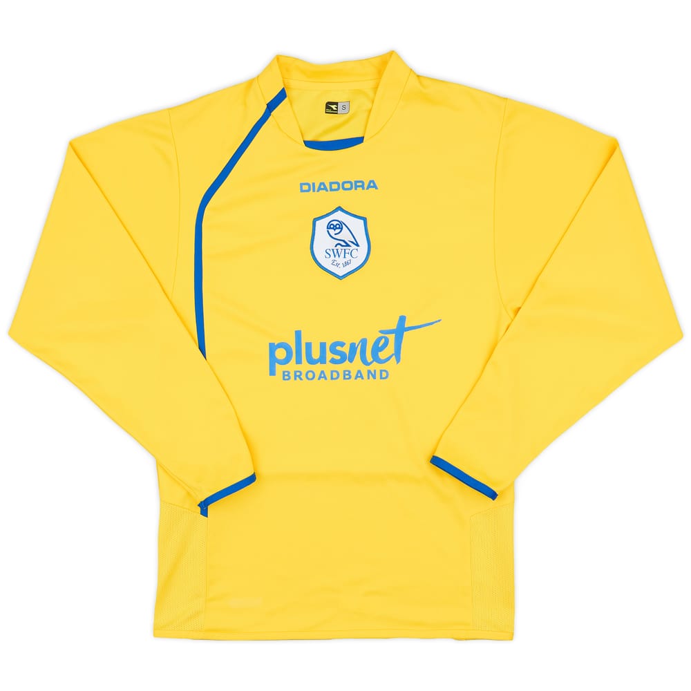 2006-07 Sheffield Wednesday Away L/S Shirt - 7/10 - (S)