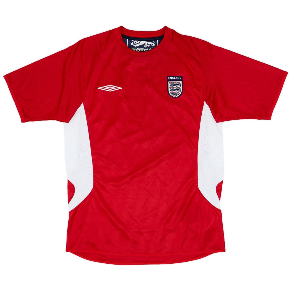 2004-06 England Umbro Training Shirt - 8/10 - (M)