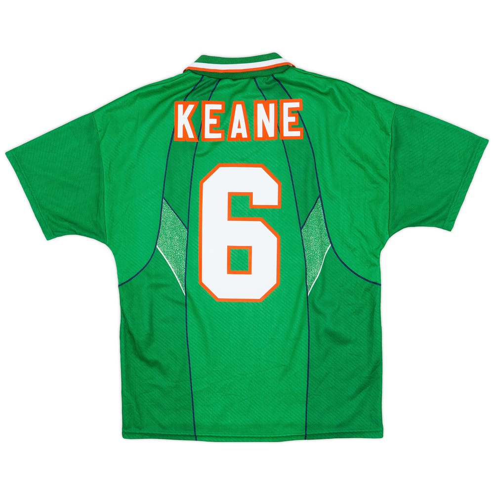 1994-95 Ireland Home Shirt Keane #6 - 9/10 - (M)