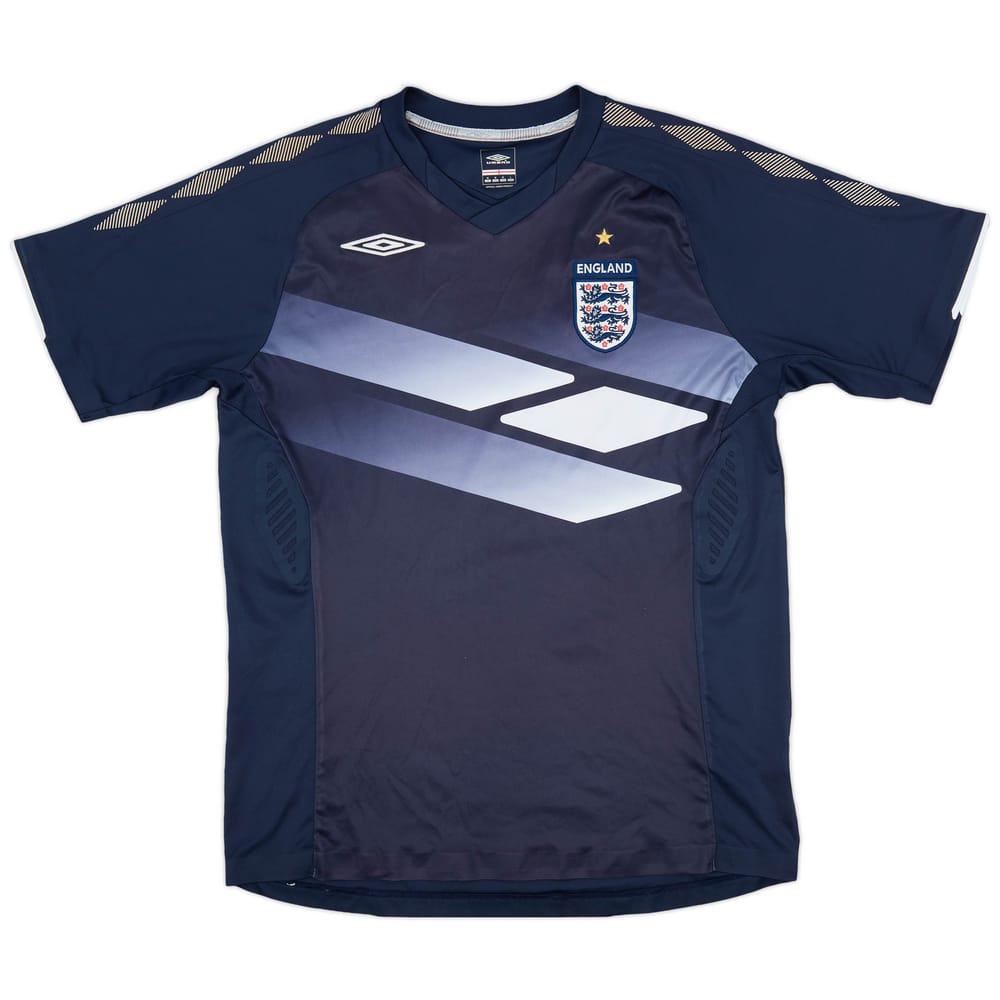2006-07 England Umbro Training Shirt - 8/10 - (M)