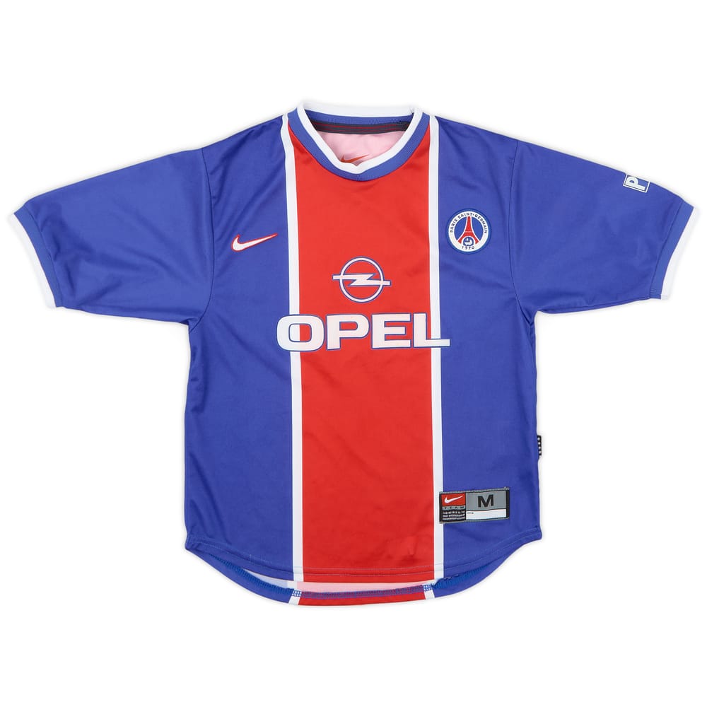 1999-00 Paris Saint-Germain Home Shirt - 8/10 - (M.Boys)