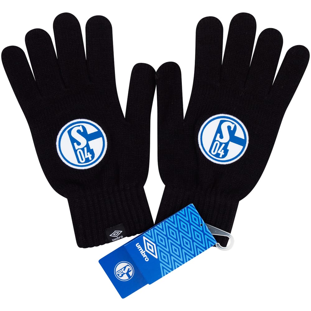 2020-21 Schalke Umbro Knit Gloves (Adults)