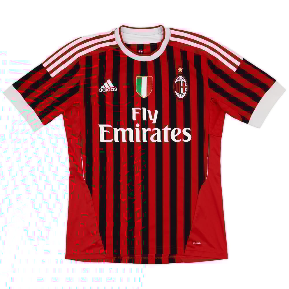 2011-12 AC Milan Home Shirt - 5/10 - (S)