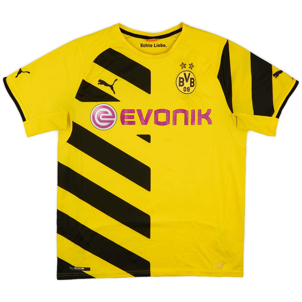 2014-15 Borussia Dortmund Home Shirt - 8/10 - (L)