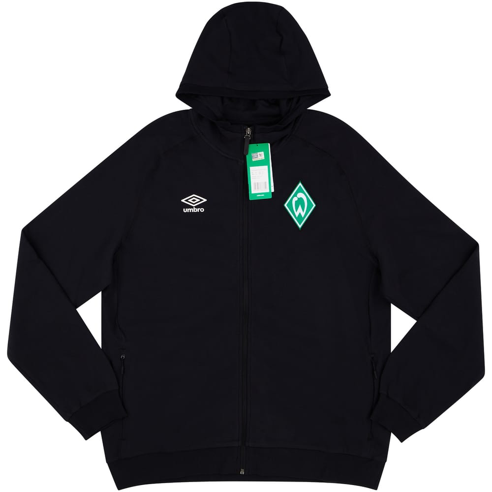2020-21 Werder Bremen Umbro Travel Hooded Jacket (M)