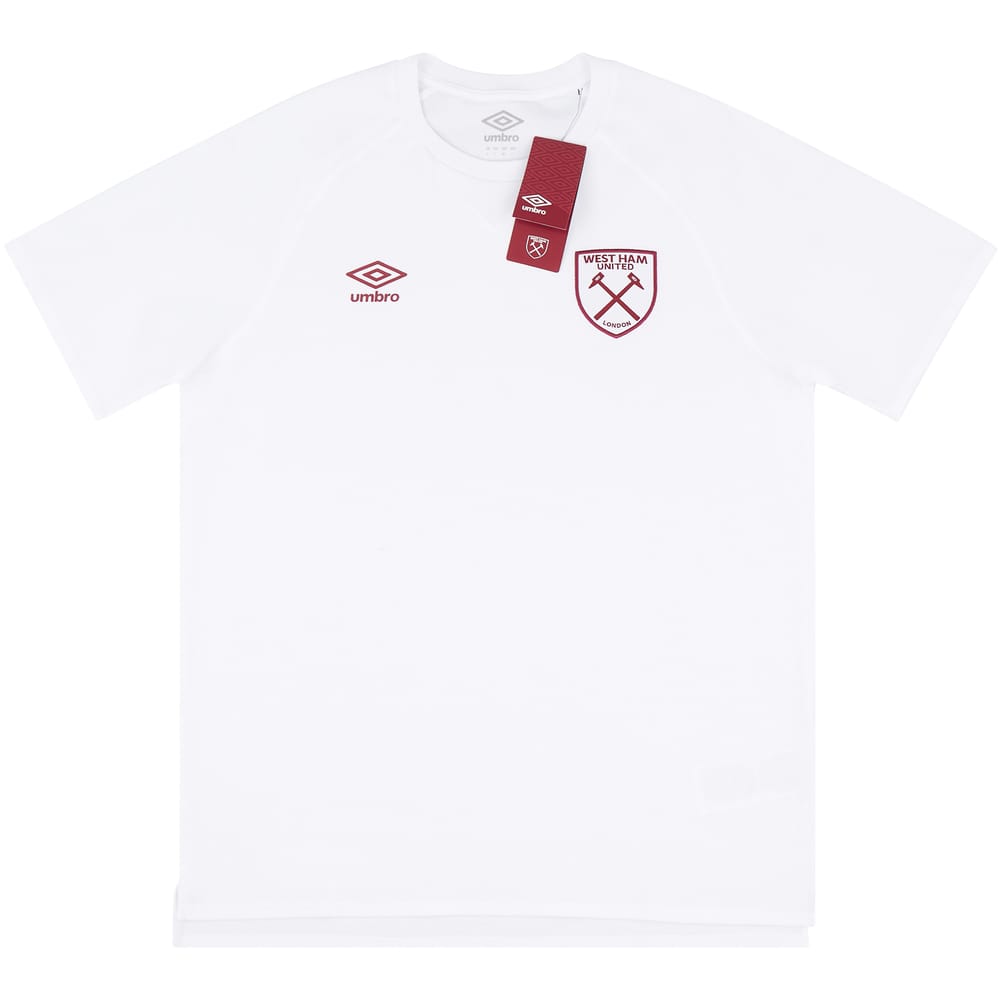 2021-22 West Ham Umbro Travel Tee - NEW
