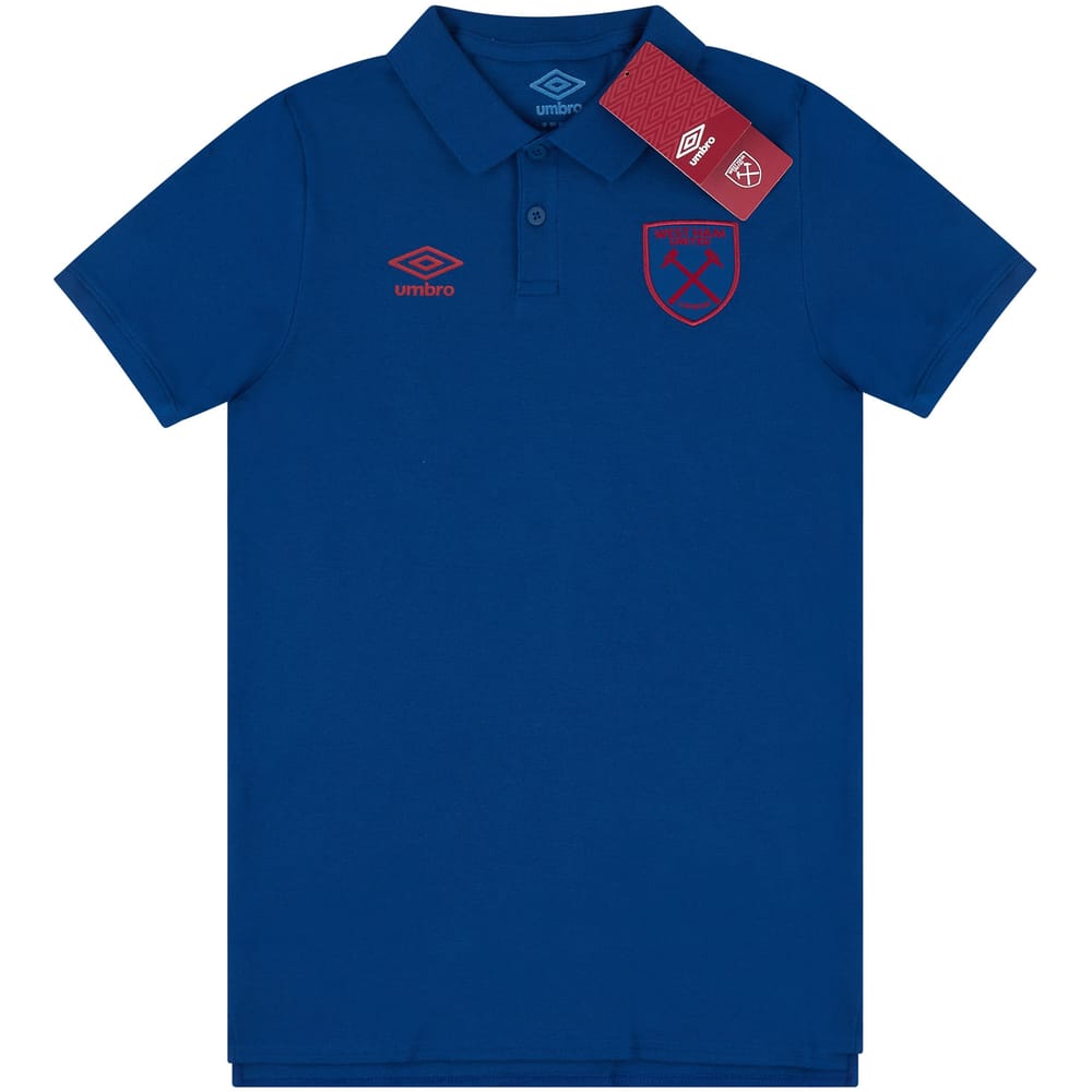 2021-22 West Ham Umbro Travel Polo (KIDS)
