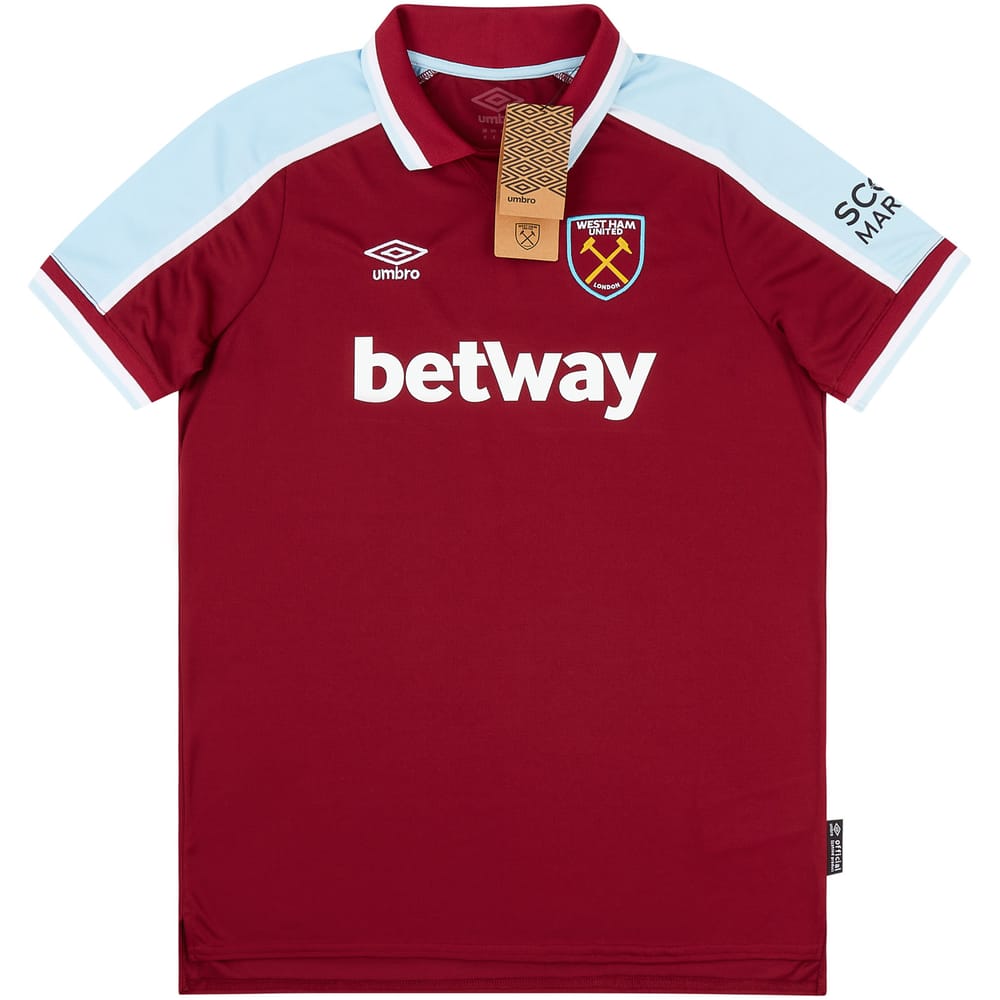2021-22 West Ham Home Shirt - NEW - (Womens)