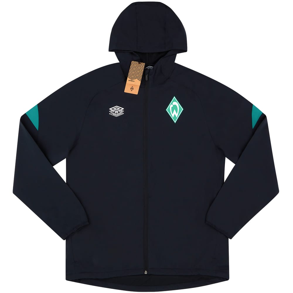 2021-22 Werder Bremen Umbro Rain Jacket - NEW