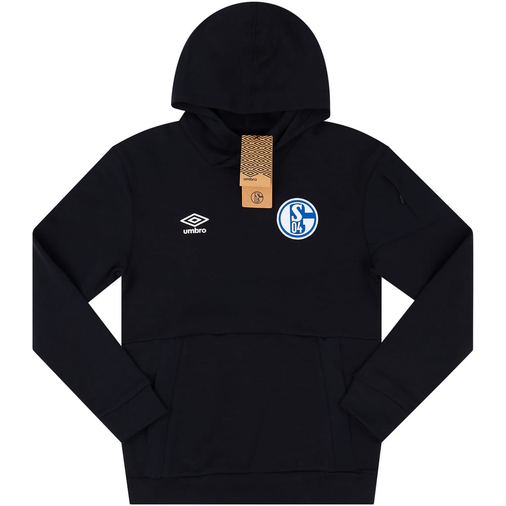 2021-22 Schalke Umbro Travel Hooded Top (KIDS)