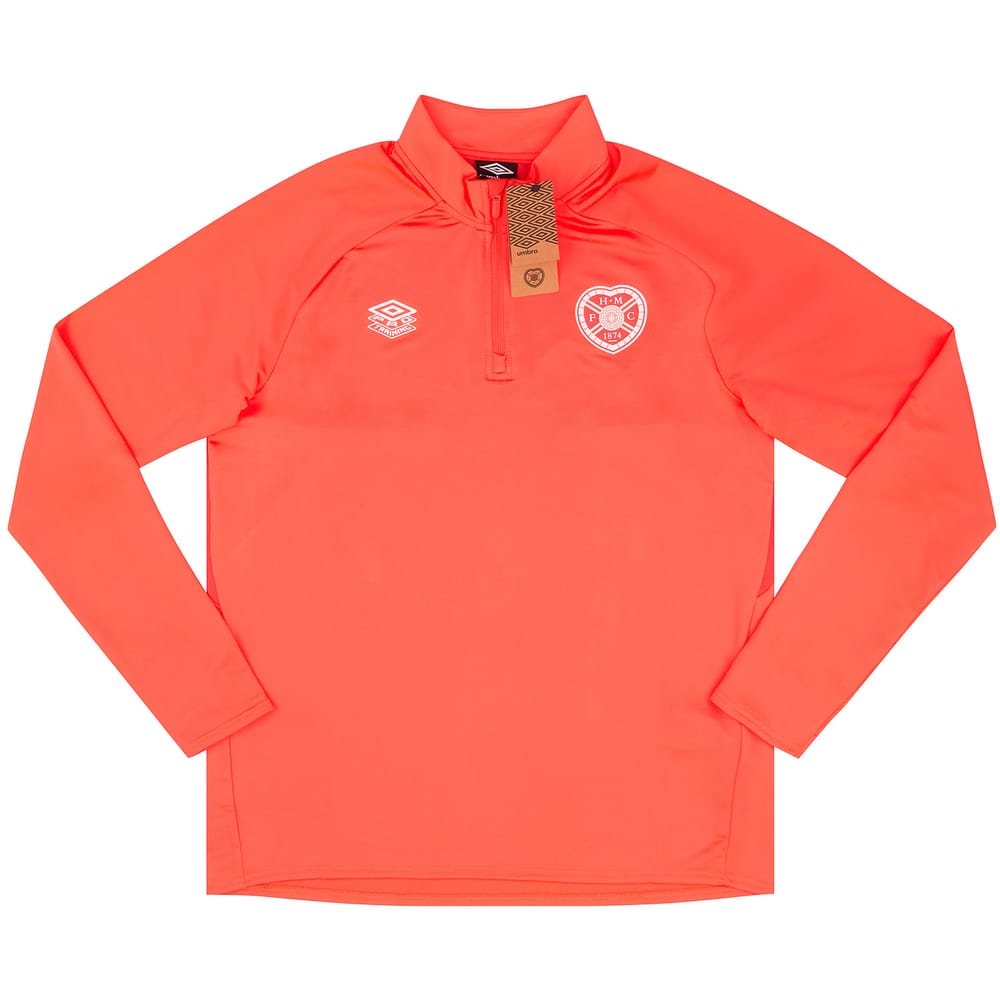 2021-22 Hearts Umbro 1/4 Zip Training Top - NEW