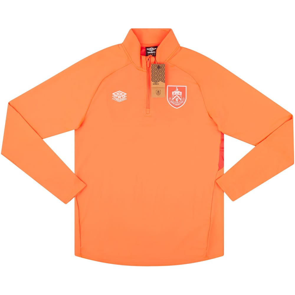 2021-22 Burnley Umbro 1/4 Zip Training Top - NEW