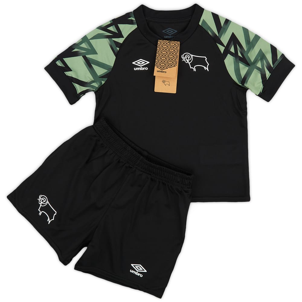 2022-23 Derby County Shirt & Shorts Kit - (Little Kids)