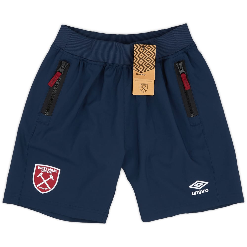 2022-23 West Ham Umbro Travel Shorts (KIDS)
