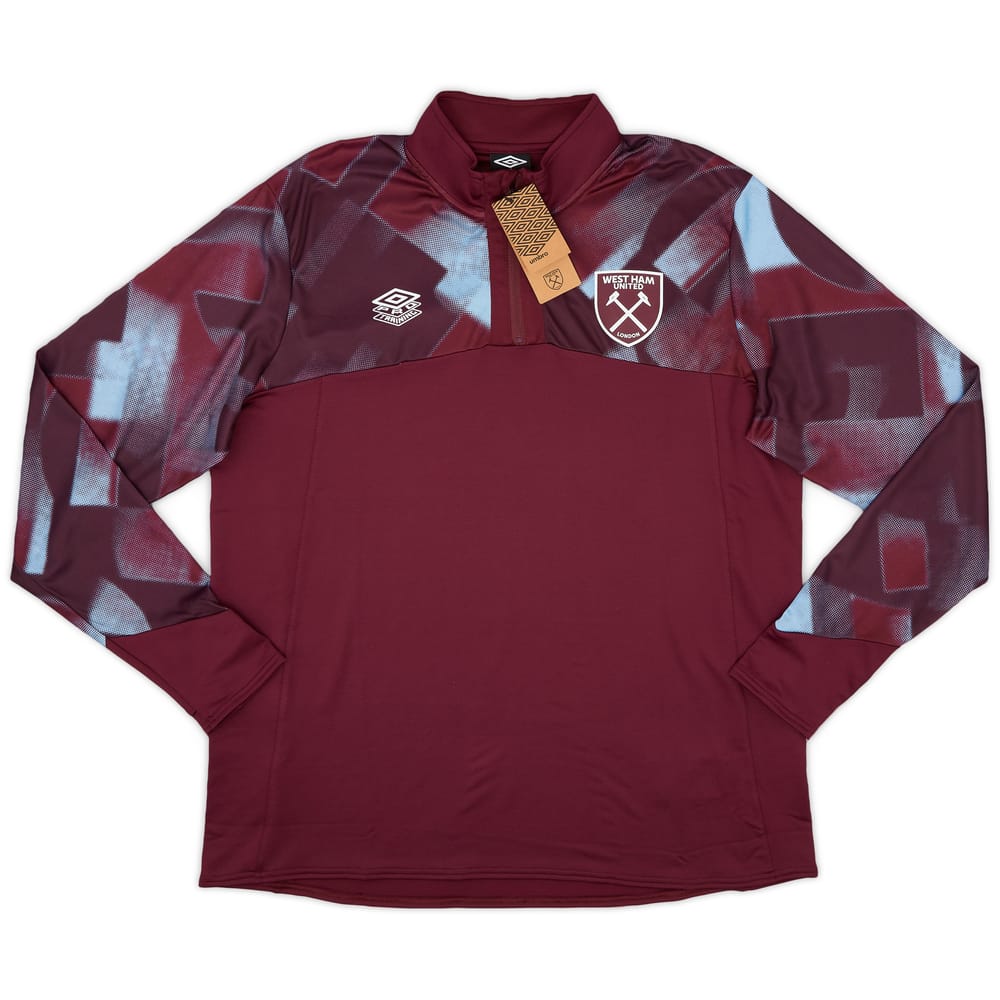 2022-23 West Ham Umbro 1/4 Zip Training Top (3XL)