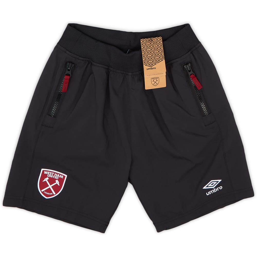 2022-23 West Ham Umbro Training Shorts (KIDS)