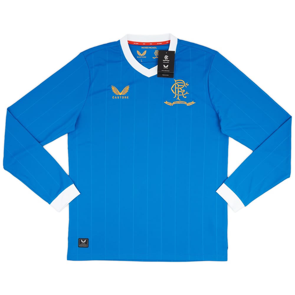 2021-22 Rangers Home L/S Shirt (S)