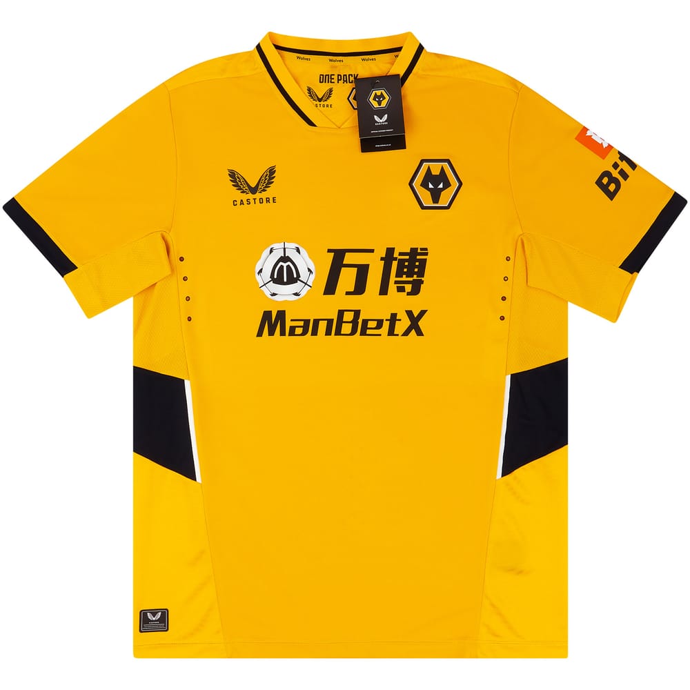 2021-22 Wolves Player Issue Pro Home Shirt - NEW