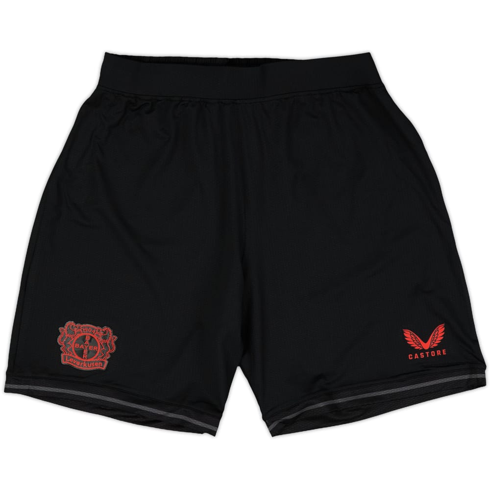 2023-24 Bayer Leverkusen Authentic Home Shorts (M)
