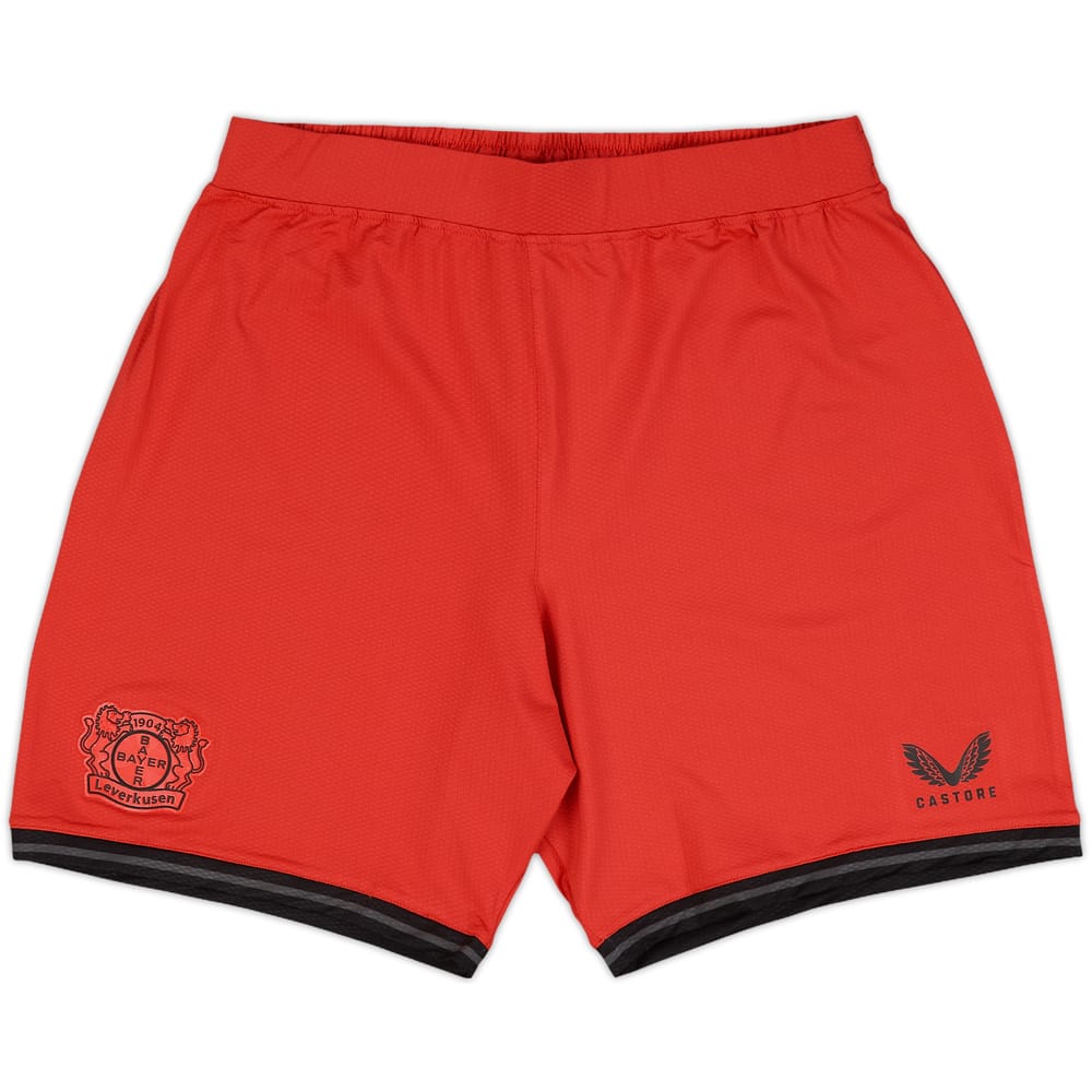 2023-24 Bayer Leverkusen Authentic Home Shorts