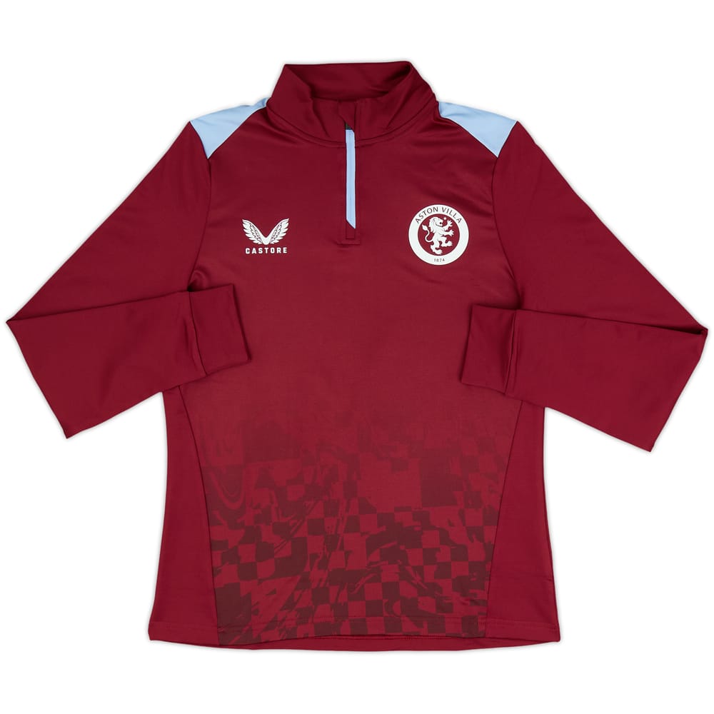 2023-24 Aston Villa Castore 1/4 Zip Training Top (Women's)
