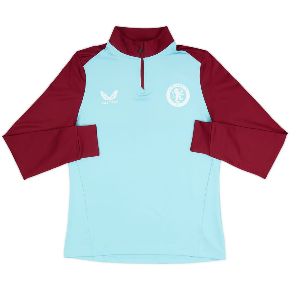 2023-24 Aston Villa Castore 1/4 Zip Training Top (Women's M)
