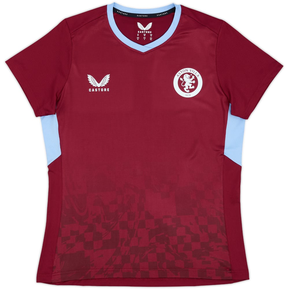 2023-24 Aston Villa Castore Pre-Match Shirt (Women's L)