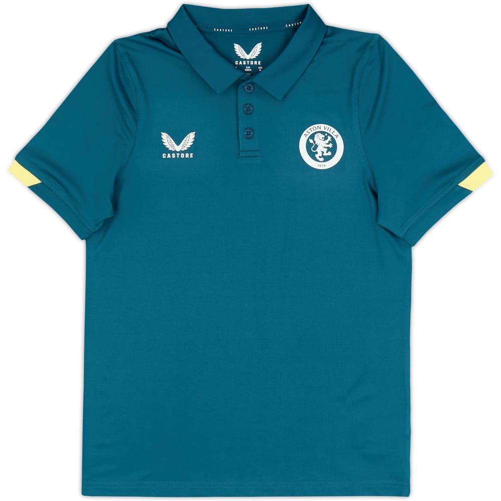 2023-24 Aston Villa Castore Travel Polo (L.Kids)