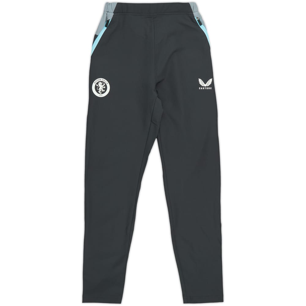 2023-24 Aston Villa Castore Travel Pants/Bottoms (XL.Kids)