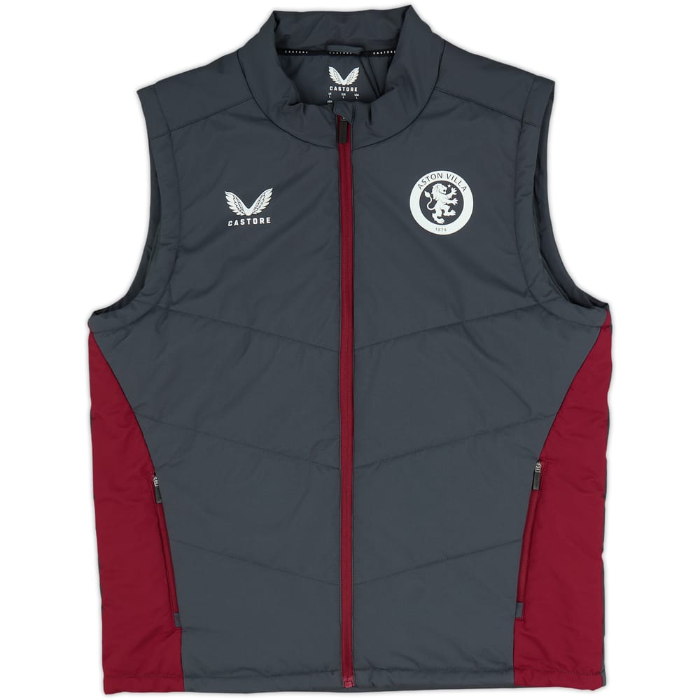 2023-24 Aston Villa Castore Bench Gilet (S)