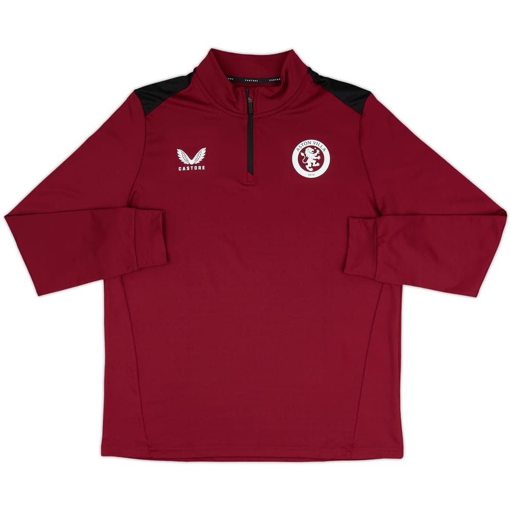 2023-24 Aston Villa Castore 1/4 Zip Training Top (L)