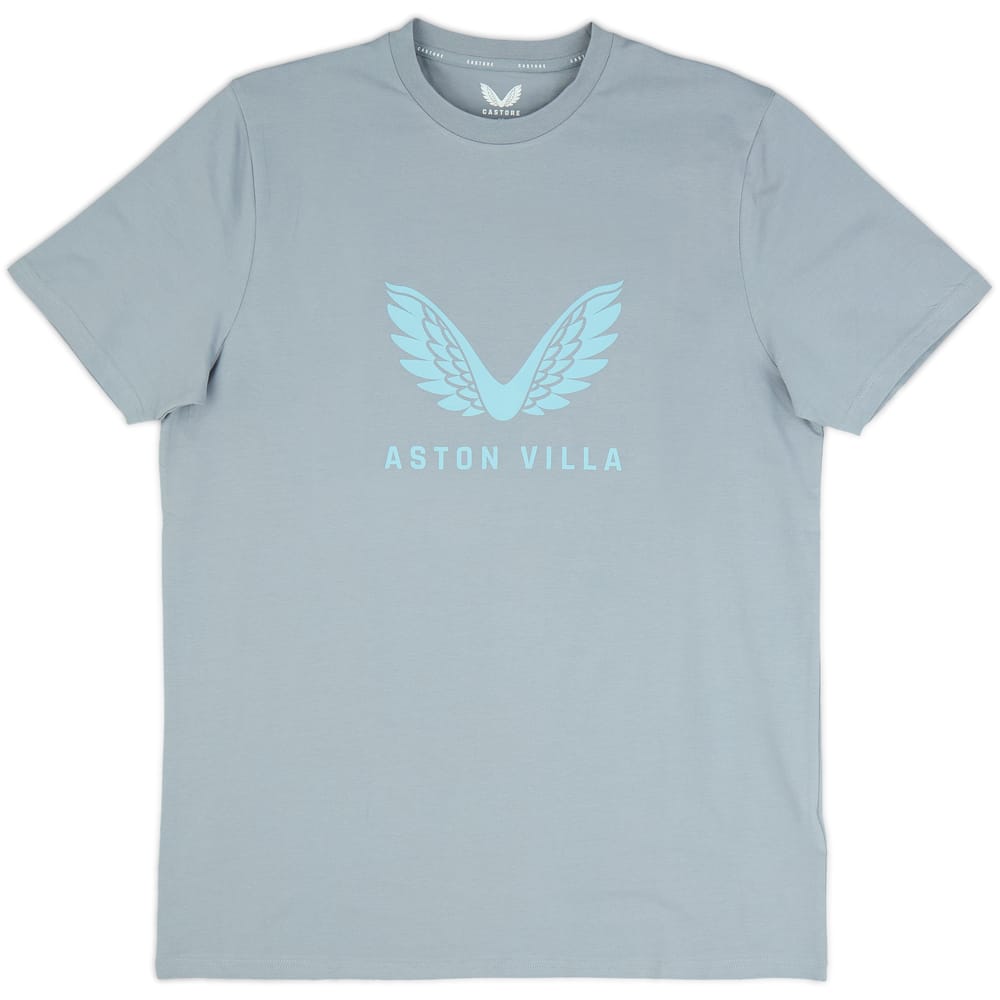 2023-24 Astone Villa Castore Logo Tee