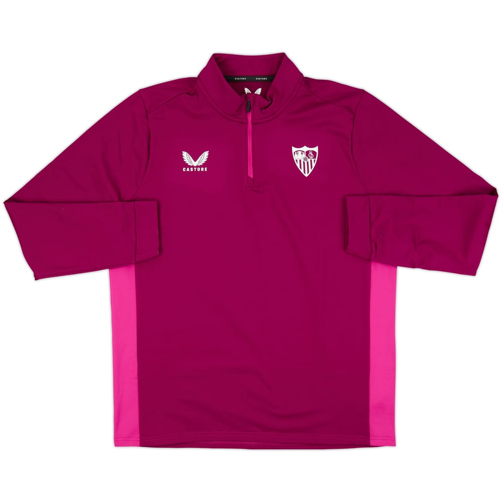 2023-24 Sevilla Castore 1/4 Zip Training Top (XL)