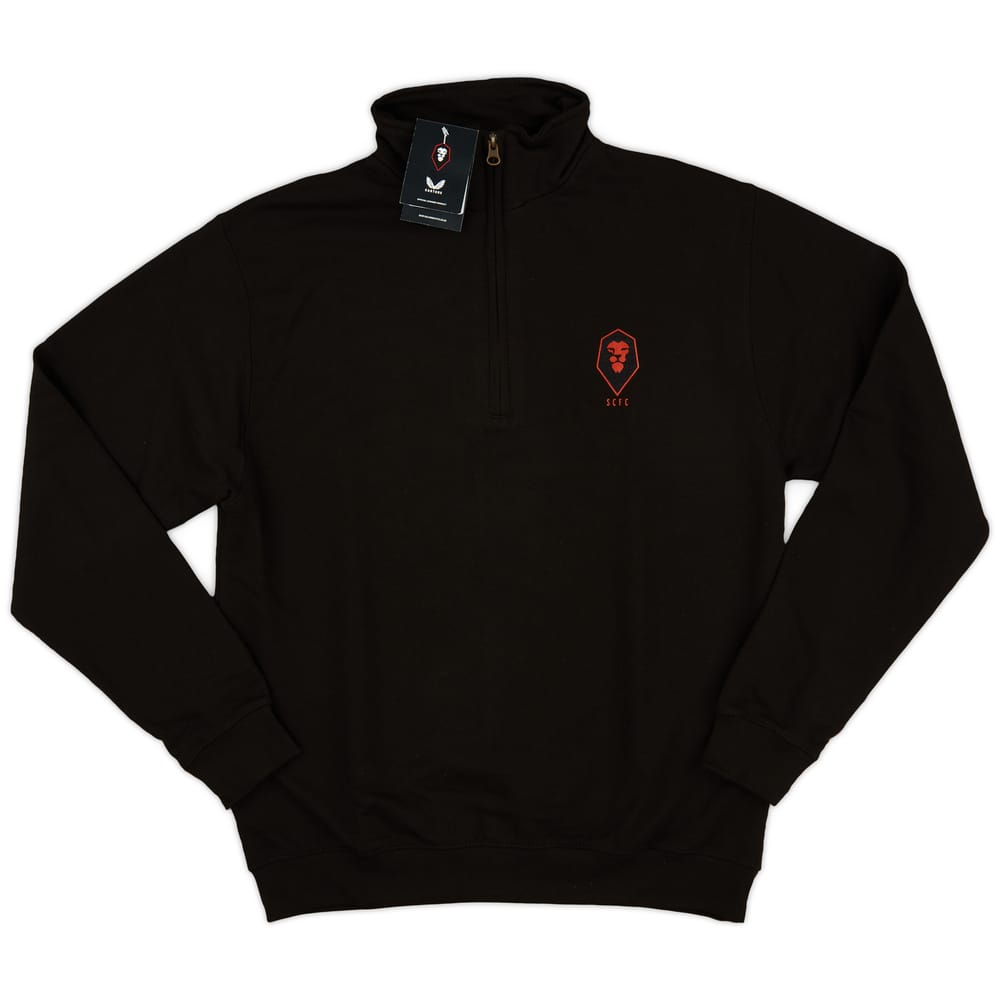 2022-23 Salford City Castore 1/4 Zip Sweat Top (M)