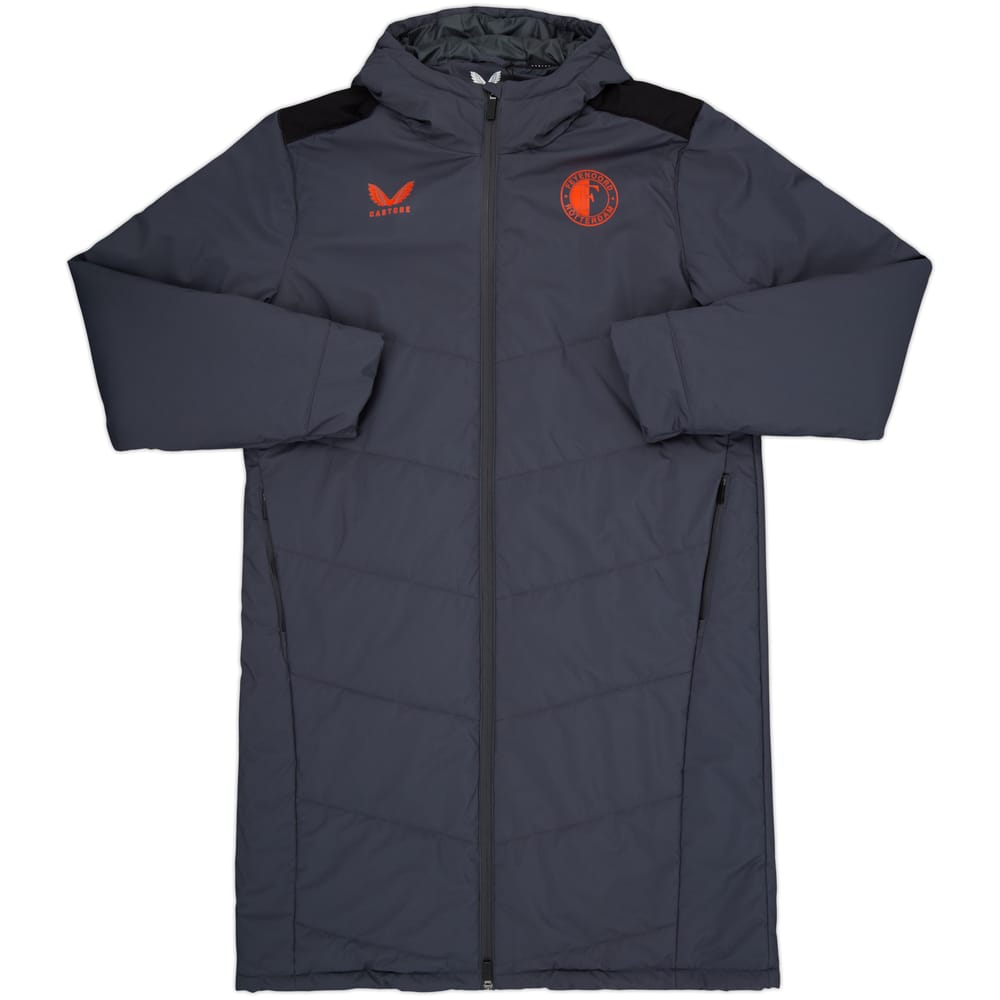 2023-24 Feyenoord Castore Long Bench Jacket (L)