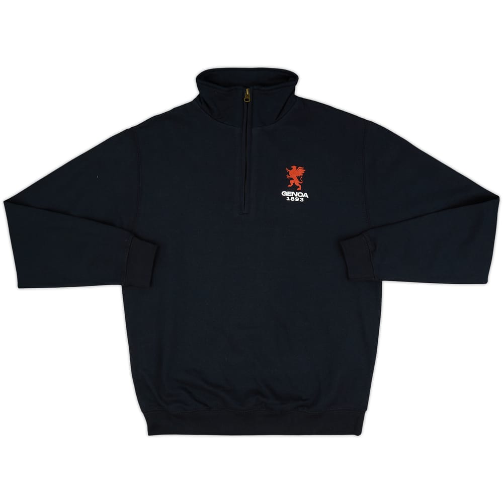 2022-23 Genoa 1/4 Zip Sweat Top (M)