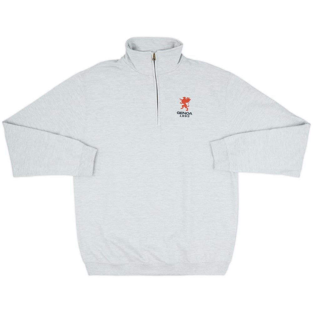 2022-23 Genoa 1/4 Zip Sweat Top (S)