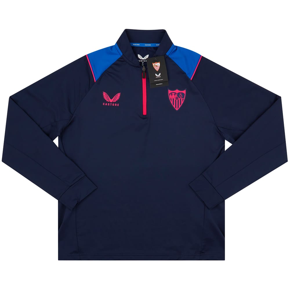 2022-23 Sevilla Castore 1/4 Zip Training Top (Womens)