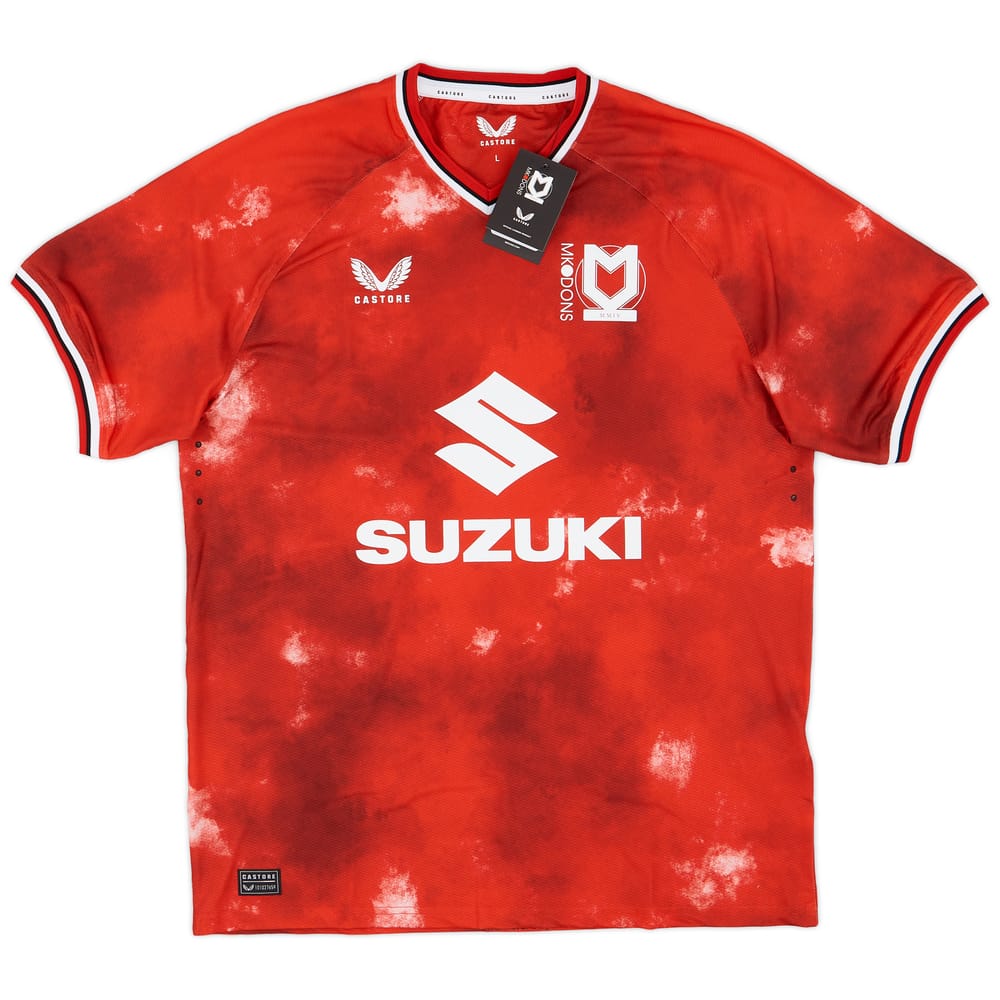 2022-23 MK Dons Authentic Away Shirt (L)