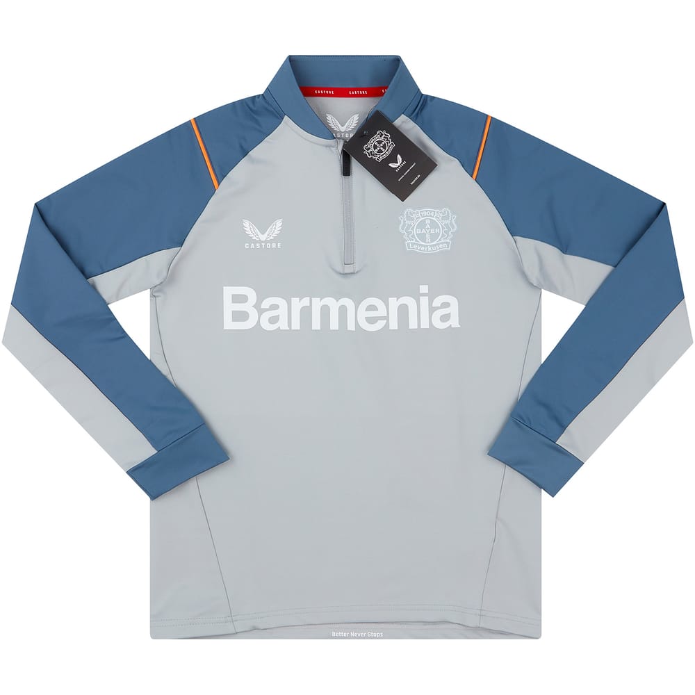 2022-23 Bayer Leverkusen Castore 1/4 Zip Training Top (KIDS)