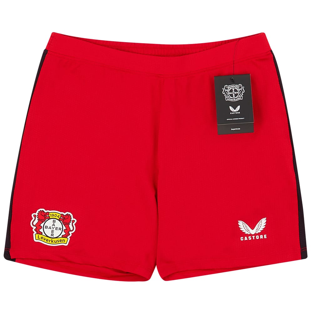 2022-23 Bayer Leverkusen Authentic Home Shorts (KIDS)