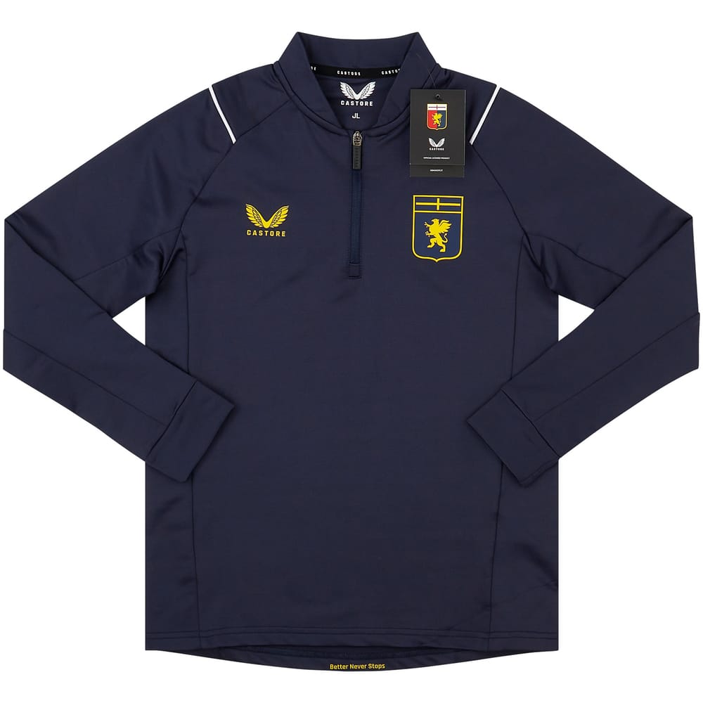 2022-23 Genoa Castore 1/4 Zip Training Top (KIDS)